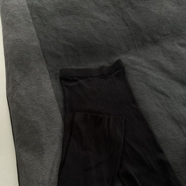 Stoffhose gerade geschnitten 