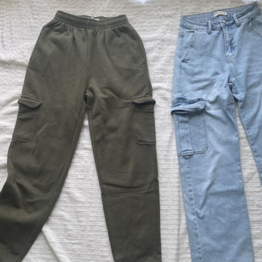 Jeans/Trainer Cargo-Set