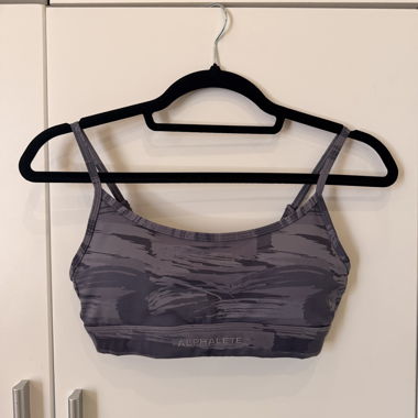 Soutien-gorge de sport Alphalete gris