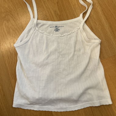 Brandy Melville white tank top