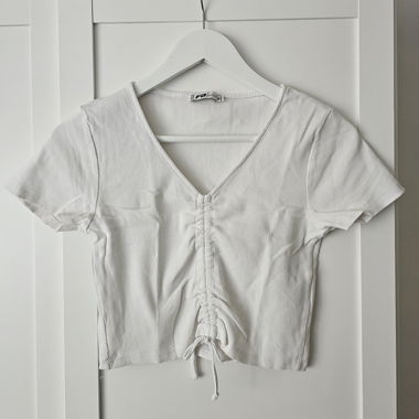 Crop Top bianco