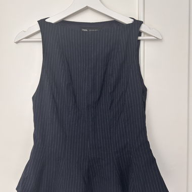 Zara peplum top