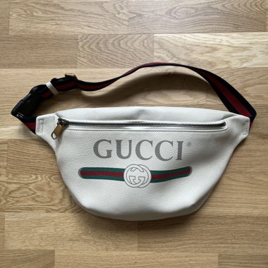 Gucci Gurteltasche weiss