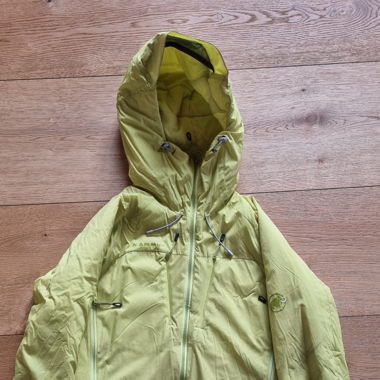 Mammut Isolierte Jacke in Limettengelb 