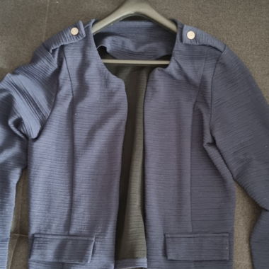 Marine blaue Jacke 
