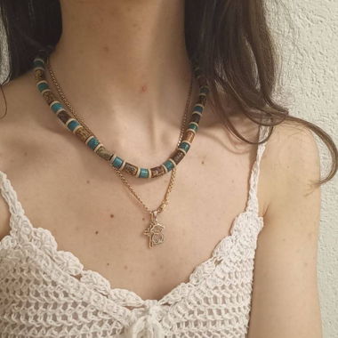 Collier en céramique
