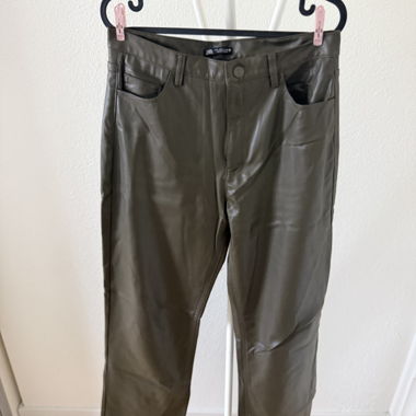 Zara Kunstlederhose