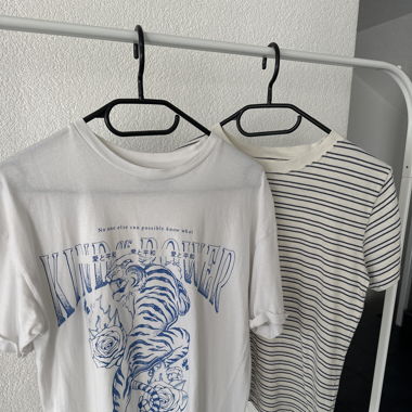 2x T-Shirt zusammen
