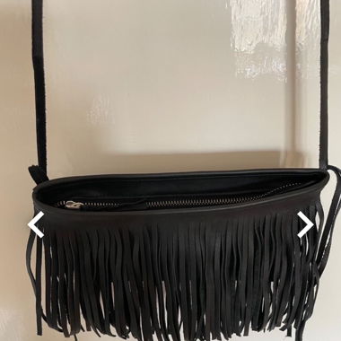 Coole Festivalfransentasche von Pieces neu