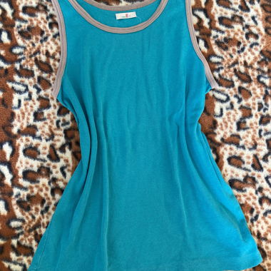 Türkises Tanktop