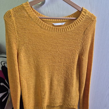 Maglione sottile giallo