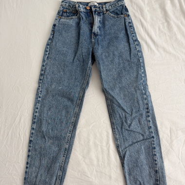 Vintage Blue Washed Jeans