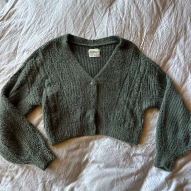 Cardigan en maille Abercrombie & Fitch