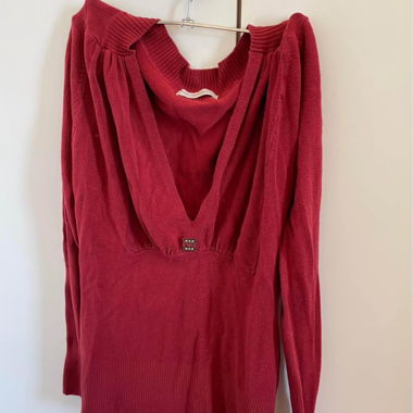 Red sweater
