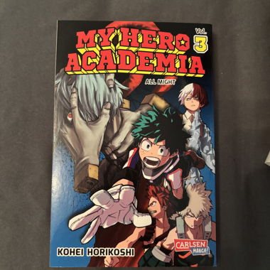 My hero academia volume 3 manga