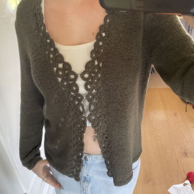 Veste en tricot pour femme
