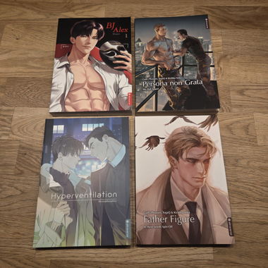 Boys Love Manga/Light Novel 4 Stück