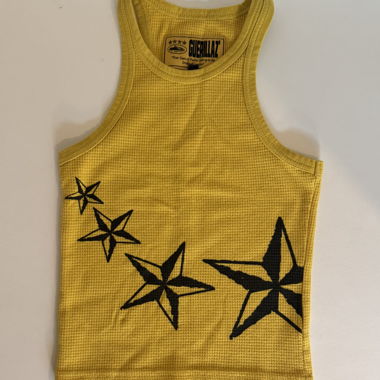 Gelbes Guerillat Tank Top