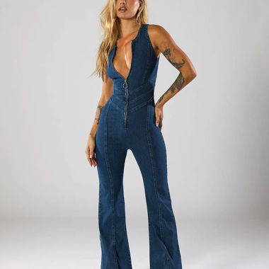 Jumpsuit - Jeans - eng