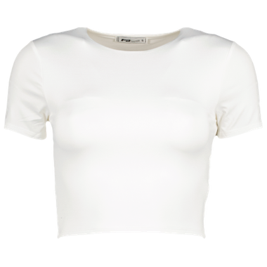 Crop top blanc
