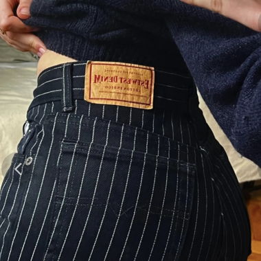Jeans à rayure 