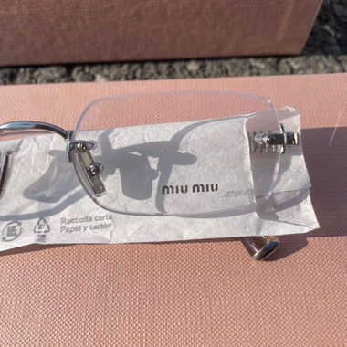 Occhiali senza montatura Miu Miu 50YVVISTA
