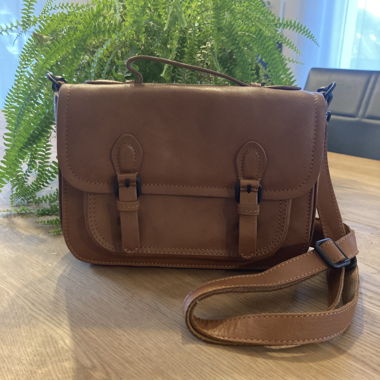 Ledertasche braun aunts&uncles UNIKAT