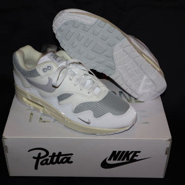 Nike Air Max 1 Patta White - Grösse EU 42.5