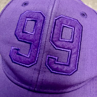 ASOS Baseball Cap 99 in Purple 