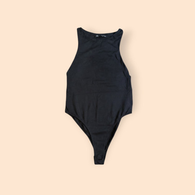 Zara schwarzer Body