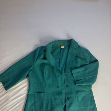 turquoise blazer