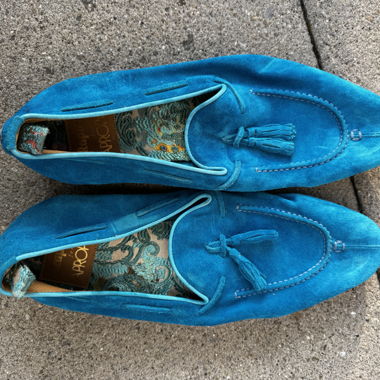 Ballerine Rapporo blu