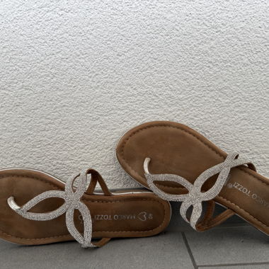 Sandali da donna con strass
