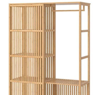 Ikea Bamboo Wardrobe