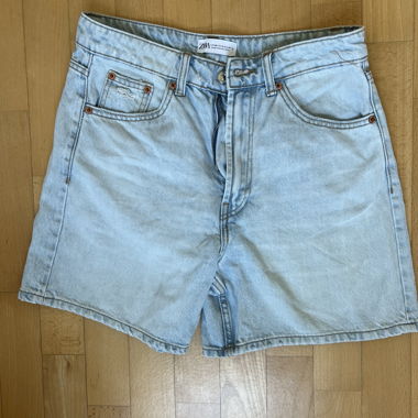 Short in denim Zara, taglia 38