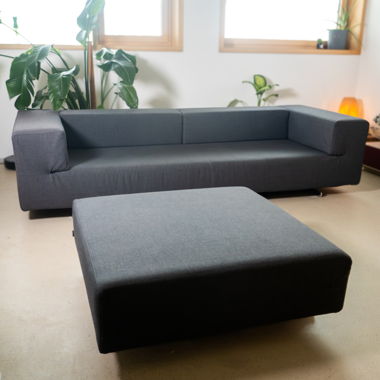 Original Modular Frighetto Sofa with Ottoman