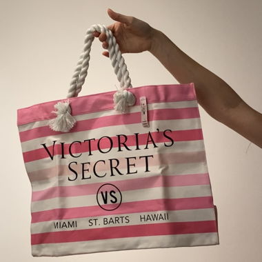 Sac de plage rose