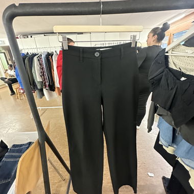 Pantaloni neri Bershka