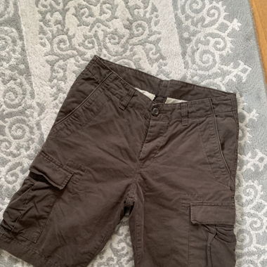 Carhartt Brown Cotton Cargo Shorts - Mens Size 30 