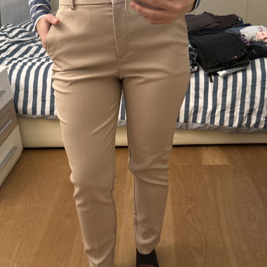 Beige Chino Pants