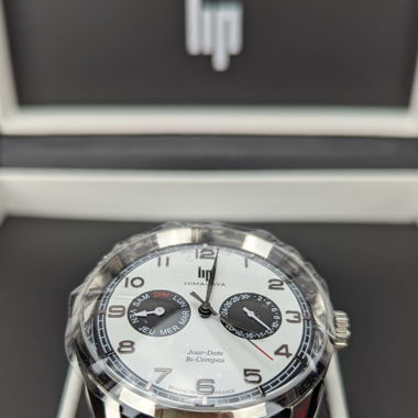 Montre LIP Himalaya 40mm Jour Date Bi-Compax Neuve