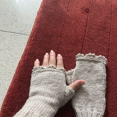 Handarbeit Damen Handschuhe 14