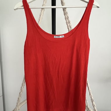Débardeur rouge Zara