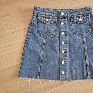 Jeans Minirock