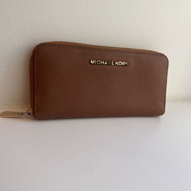 michael kors portmone braun