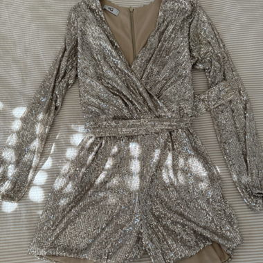 Tuta con Paillettes Wal G