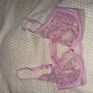 Reggiseno in pizzo rosa Hunkemoller