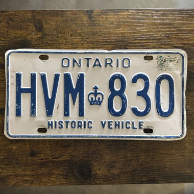 Autoschild, Ontario HVM-830 - Kanada