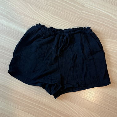 Black Musselin Shorts (Size S)