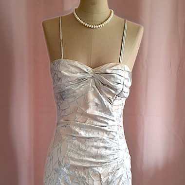 "Spicy # Dress Y2K brocard fabric